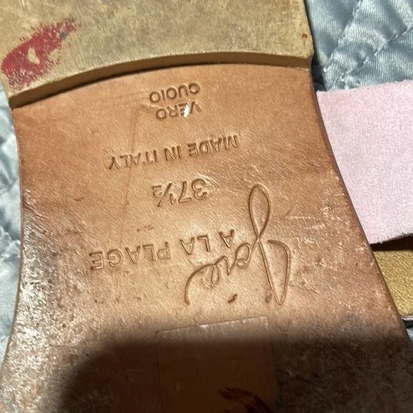 Pink Joie Sandals 37.5 - Picture 6 of 6